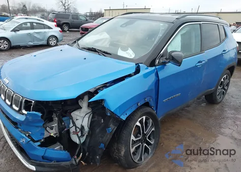 2022 Jeep Compass Limited 4X4 z USA, uszkodzony, nr VIN 3C4NJDCB7NT146252